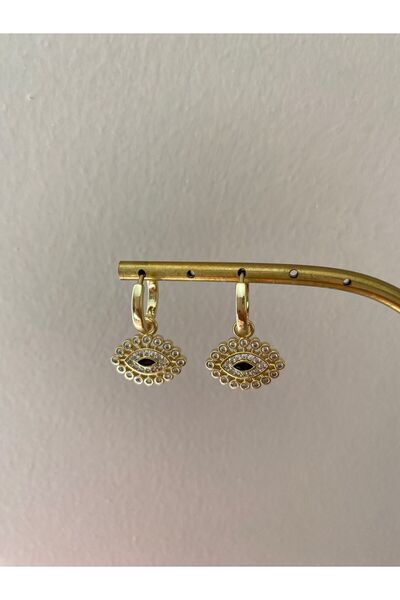marsel aksesuar أقراط Xuping المتدلية من الذهب بحجر العين