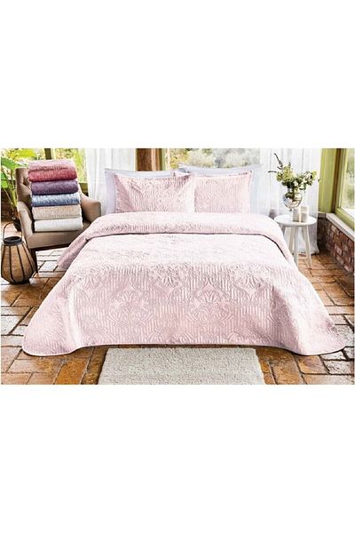 Özdilek Κάλυμμα κρεβατιού Flair Μονό Βελούδινο 180x230 cm Πούδρα