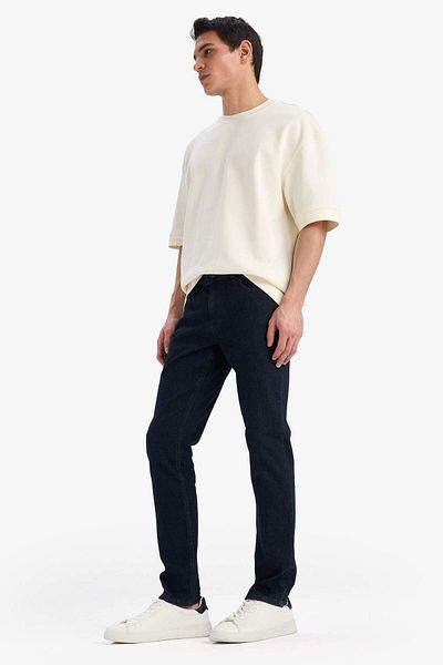 DeFacto Дънки Pedro Slim Fit с тясна талия и нормална талия E8853AX24WN