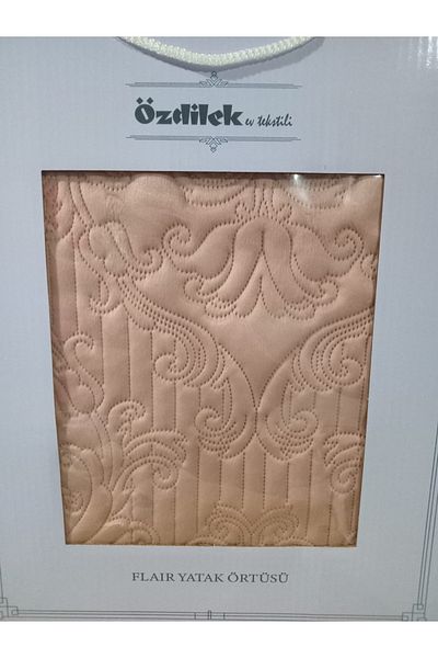 Özdilek Κάλυμμα κρεβατιού Flair Μονό Βελούδινο 180x230 cm Πούδρα