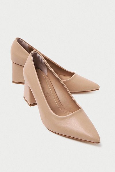 Mubiano MBZFR600-N Tocuri bloc pentru femei, 6 cm, cu vârf ascuțit, stiletto și pantofi cu toc