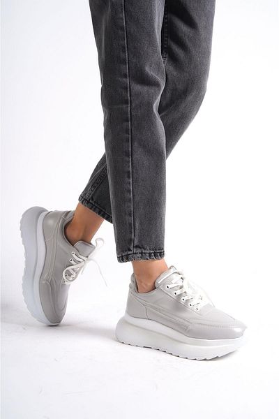 Mubiano 316-GR Gri Pantofi și pantofi sport pentru femei