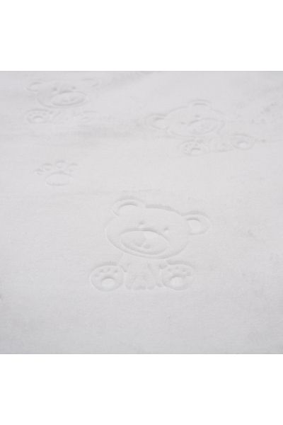 OEM Pătură pentru bebeluși Sweet Bear, TesoroBebe, fleece premium 80x100cm