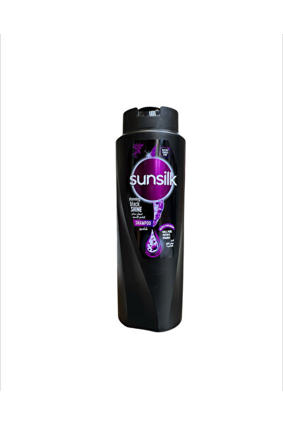 Sunsilk صانسيلك شامبو لمعان ساحر للشعر الاسود 700مل اسود
