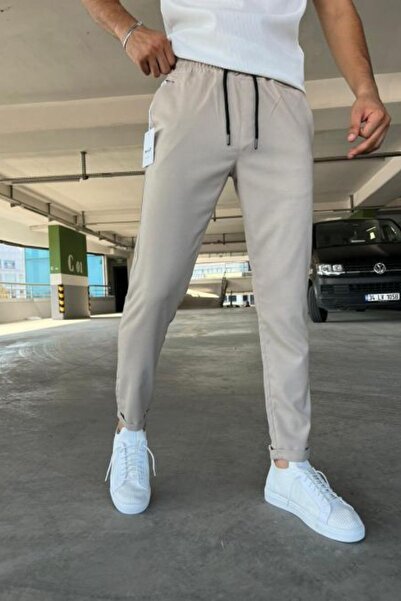 hello7 Erkek Dar Kesim  Duble Paça  Jogger Pantolon