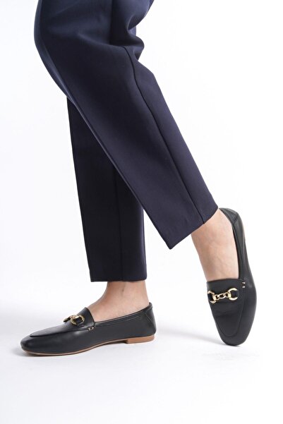 Mubiano Collection Mubiano Genuine Leather Collection Women's Ballerinas Blac...
