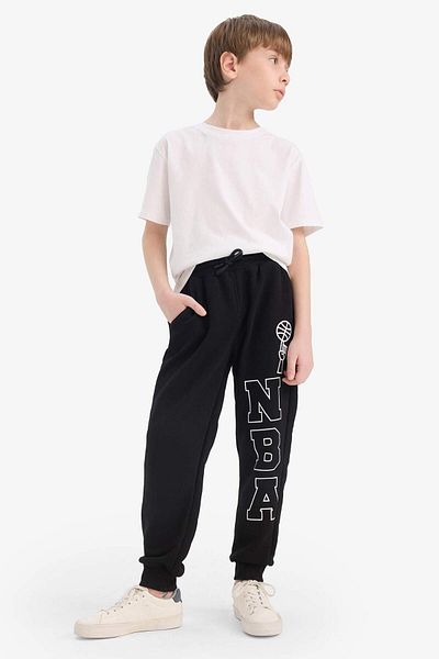 DeFacto Boys' Nba Wordmark Elastic Waist Sweatpants D9559A825Sp
