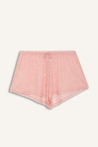 DeFacto Pantaloni scurți din dantelă Fall in Love D8167AX25SP