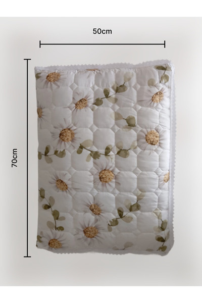 LİMONAHOME Açıldığında Tek Kişilik Kapitoneli Pike Olabilen Yıkanabilir Sürpriz Yastık