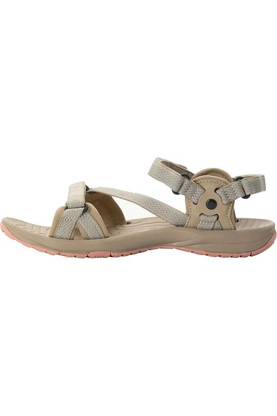 Jack Wolfskin 4019041_5156 Lakewood Ride Sandal W Γυναικεία σανδάλια μπεζ