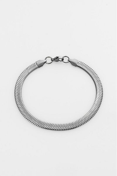 UKHWD SUPPLY 316L Steel Snake Italian Bracelet Ka1123Gm