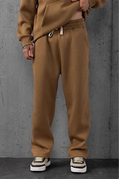 Plus Eighteen Men's Coffee Sweatpants - Us3996Kha
