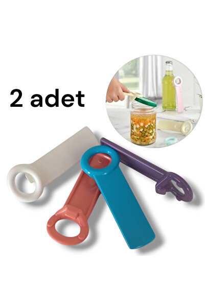 happier 2 adt Renkli Kavanoz Konserve Açacağı Şişe Açacağı
