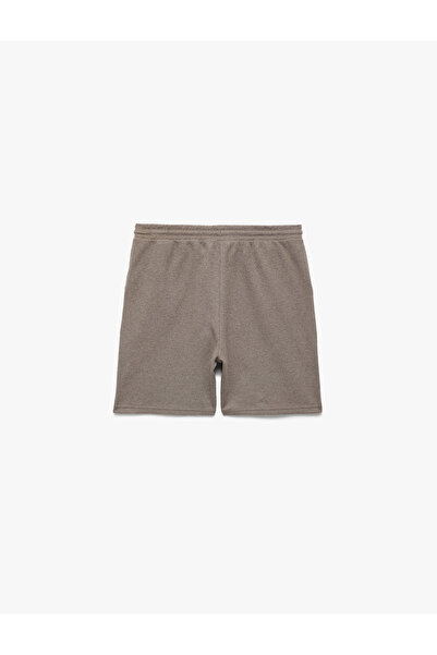 Koton Pocket Detailed Bermuda Waist Lace up Shorts