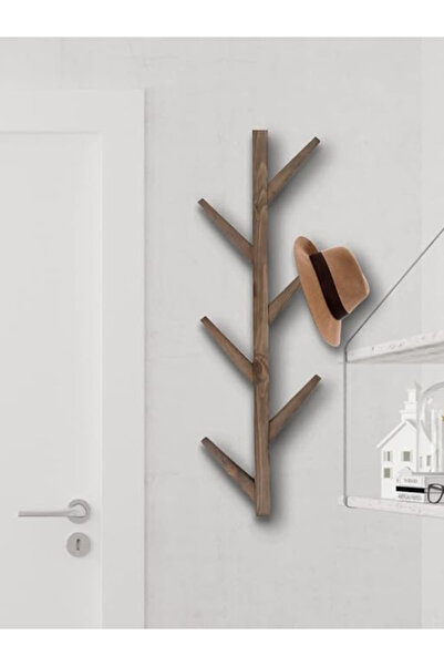 Bhoota Home Dekoratif Ahşap Askılık – Duvara Monte, Dikey Tasarım Elbise Askı...