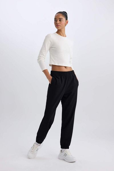 DeFacto DeFactoFit Pantaloni de sport lungi Jogger cu buzunare, cu potrivire standard D7124AX25SP