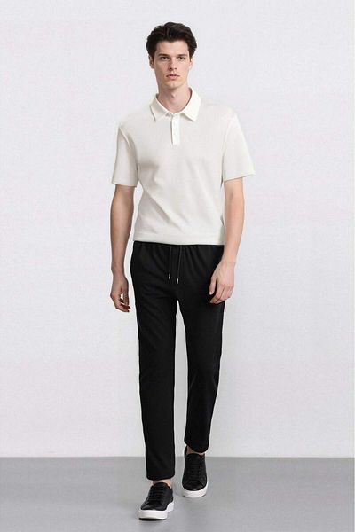 DeFacto Jogger Pants Combed Cotton Waist Lace up Pocket D5966Ax25Sp