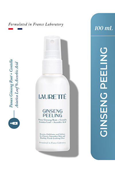Laurette Ginseng Özlü Anında Etkili Ölü Deri Arındırıcı Yenileyici Aydınlatıcı Yüz Vücut Peeling Jel 100 ML