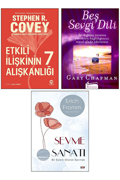 Koridor Yayıncılık Etkili İlişkinin 7 Alışkanlığı Beş Sevgi Dili Gary Chapman Sevme Sanatı Erich Fromm 3lü