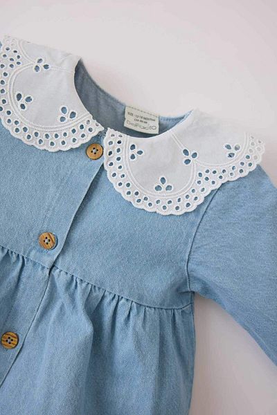 DeFacto Rochie cu maneca lunga fetita E0439A525SP