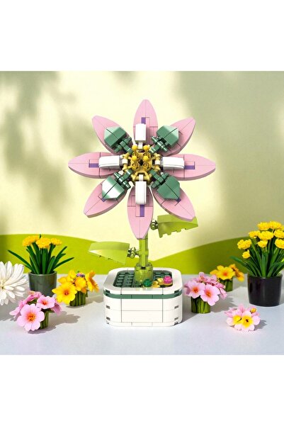 Sunman BLX Flower Set Orman Asması 172 Parça Blok Yapım Seti