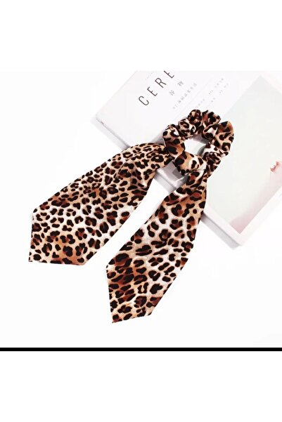 LO ADORO Μωβ μαύρη πόρπη με σχέδιο λεοπάρ - Κόκκινο λευκό ελαστικό