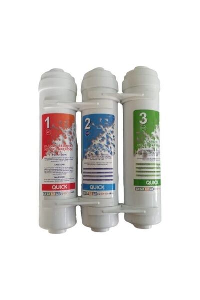 Esli Quick Filtre Seti Su Arıtma Cihaz Filtresi Tüm Kapalı Kasa Cihazları Uyumlu