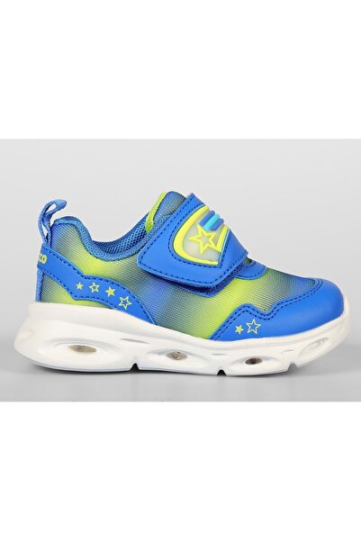 Vicco Kita II Işıklı Ortopedik Çocuk Spor Ayakkabı MAVİ