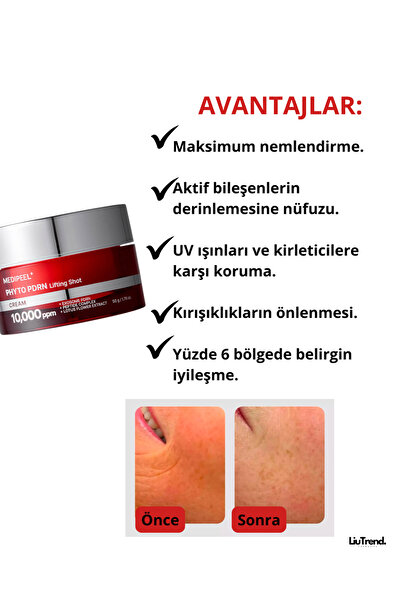 Medipeel Phyto Exosome PDRN Lifting Shot Cream 50 ml PDRN'li Peptid Lifting Kremi
