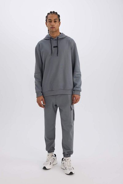DeFacto DeFactoFit - Hanorac sport de bază cu glugă D3736AX24WN