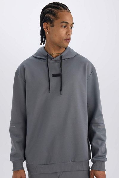 DeFacto DeFactoFit - Hanorac sport de bază cu glugă D3736AX24WN
