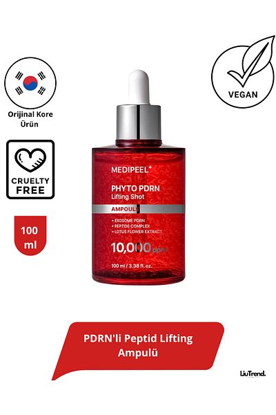 Medipeel Phyto Exosome Pdrn Lifting Shot Ampoule 100 ml Peptide Lifting Ampoule with Pdrn