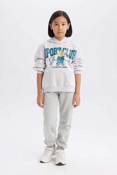 DeFacto Pantaloni de sport de bază pentru fete D7009A824WN