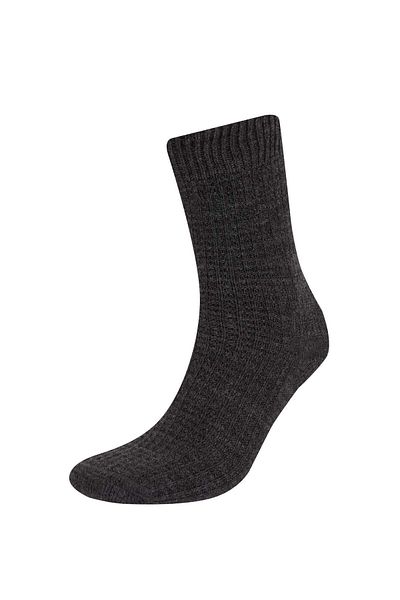 DeFacto Men's 2-Piece Winter Boot Socks D1589Axns
