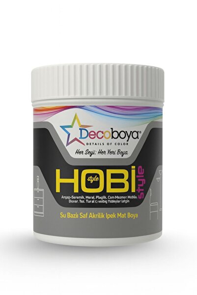 DecoBoya Hobi Style Su Bazlı Akrilik Boya Dönüşüm Boyası 1KG/0.8LT