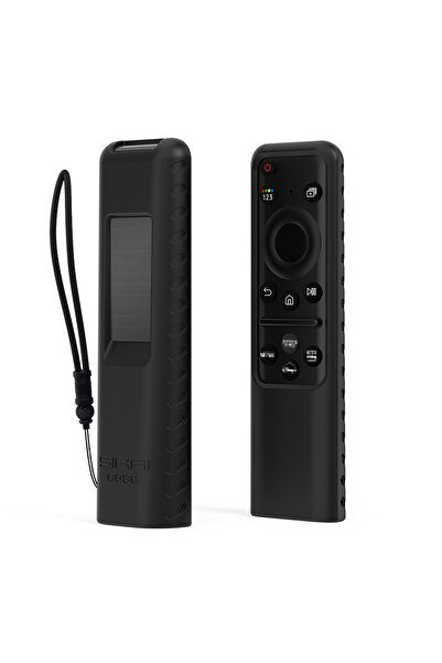 Choice Black Sikai Silicone Case for SolarCell Smart TV Remote with Lanyard f...