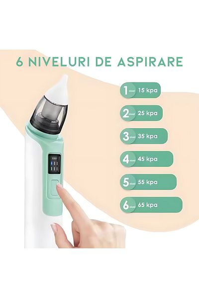 KleVero Aspirator nazal electric pentru bebeluși Klevero®