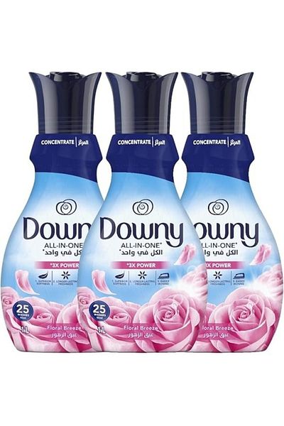 downy منعم الأقمشة المركز برائحة حديقة الورد عبوة اقتصادية 2.9 لتر