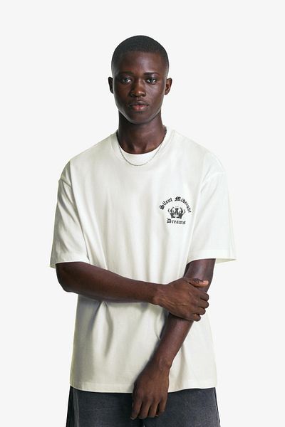 Bershka Short sleeve T-shirt with print