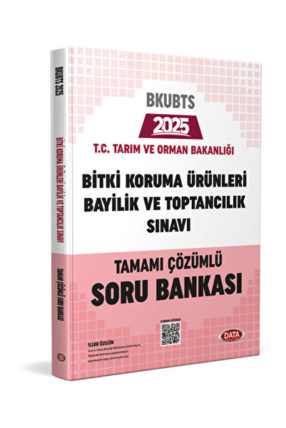 Data Yayınları 2025 Bitki Koruma Ürünleri Bayilik ve Toptancılık Sınavı Tamam...