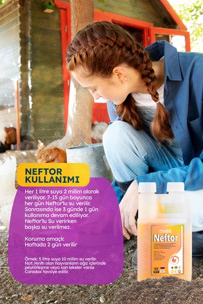 Munich Vet Neftor Kuşlar Için Hırıltı Ve Nefes Ürünün 500 Ml