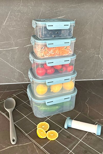 Prima Nova Seoul Taze Ürün Saklama Kabı 5'li Set