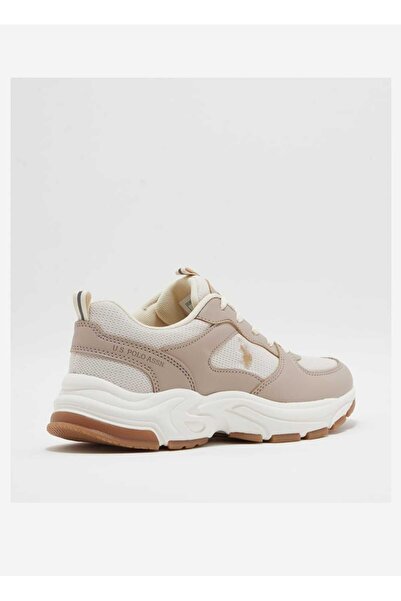 U.S. Polo Assn. Sorley 5fx  Powder-Pudra-Bej Kadın Sneaker