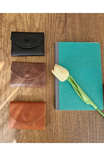 Muhtalif Markalar أسود |   حامل بطاقات أفقي من الجلد الأكورديون |   10 أقسام ...