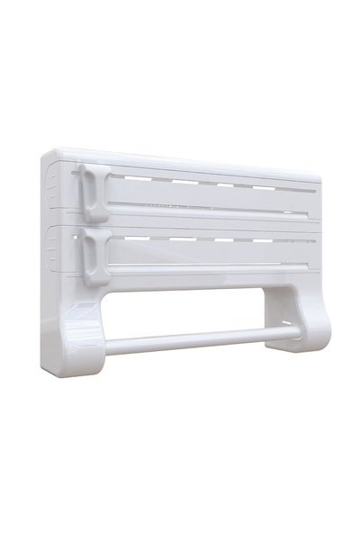 Prima Nova Mutfak Folyo/havlu Tutucusu-beyaz