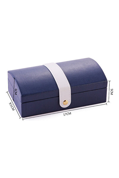 Generic Multi-Layer Jewelry Box Necklace Earring Ring Multi-Function Storage Jewelry Storage Box