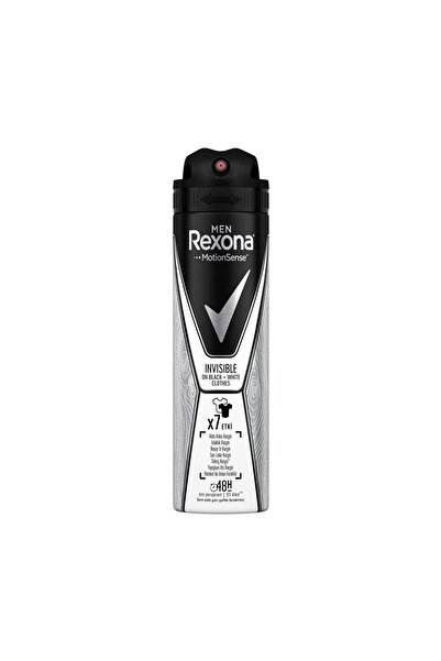 Rexona Men Invisible Black White Sprey Deodorant 150 ML