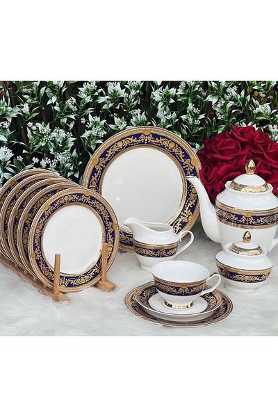 ROY KING MNG 46 24 PRÇ.طقم شاي