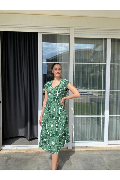 Lunaberry Rochie Bohemian Vintage Swimwear pentru femei Eid 38-46 MĂRIME UNICA Vârste de vară Patchwork din viscoză