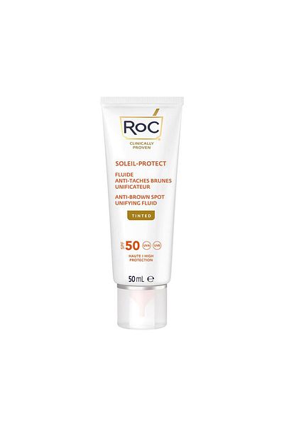 Roc Soleil-Protect Anti-Brown Spot Unifying Fluid Tinted Anti-Blemish and Tone Equalizing Facial Sunscreen